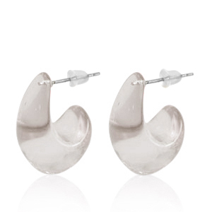 Pendientes Trendy criolla Taupe