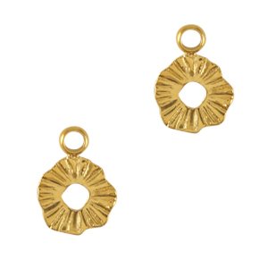 Colgantes Acero Inox 8mm Dorado