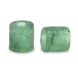 Piedras naturales Cuarzo de Aventurina disco 4x4mm Verde jade