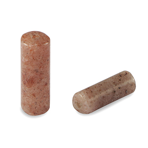 Piedras naturales Cuarzo de Aventurina tubo P&uacute;rpura