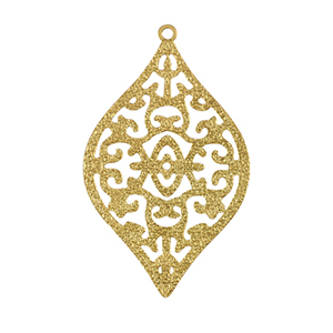 Colgantes Acero Inox bohemios Dorado