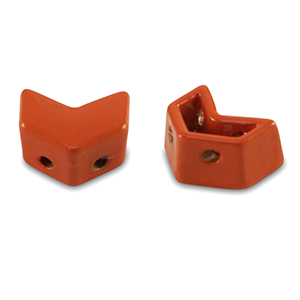 Abalorios Tile flecha Rojo coral