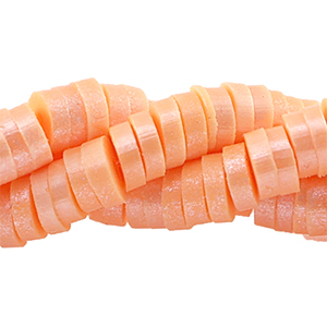 Abalorios Katsuki 4mm Naranja dalia-revestimiento pearl shine