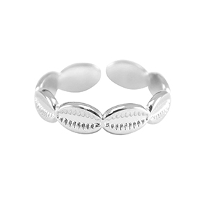Anillos Acero Inox kauri Plateado