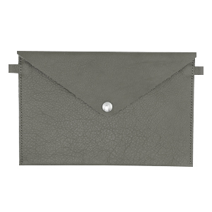 Cartera de mano Gris f&oacute;sil