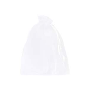 Bolso de organza 7x9cm Blanco