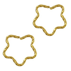 Fornituras acero inox anillas Dorado