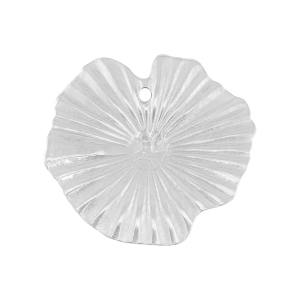 Colgantes Acero Inox lirio de agua Plateado