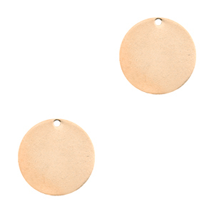 Colgante met&aacute;lico Designer Quality para ImpressArt 12mm Oro rosado (sin n&iacute;quel)