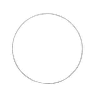 Fornituras met&aacute;licas DQ anillo cerrado 25mm Plata vieja (sin n&iacute;quel)