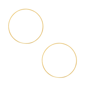 Fornituras met&aacute;licas DQ anillo cerrado 10mm Dorado (sin n&iacute;quel)