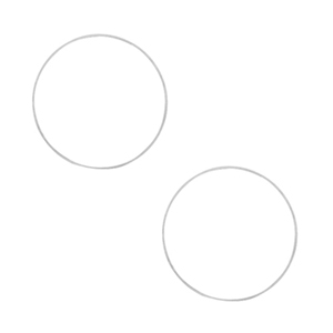 Fornituras met&aacute;licas DQ anillo cerrado 10mm Plata vieja (sin n&iacute;quel)