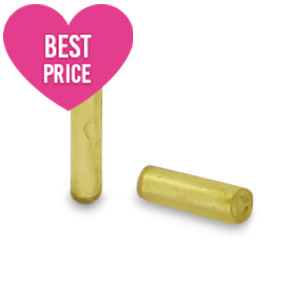 Rocalla cristal Special Bugle Verde dorado