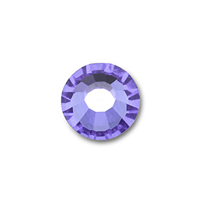 Preciosa SS34 base plana Tanzanite