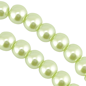 Perlas de cristal 4mm Pastel verde