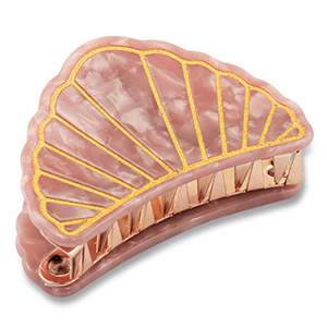 Accesorios pinza para el pelo conchas Rosa vintage-dorado