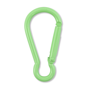 Fornituras coloridas anilla de llavero Verde