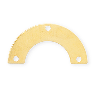 Colgantes met&aacute;licos DQ Eco-brass&reg; entrepieza Dorado (sin n&iacute;quel)