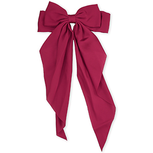 Accesorios para el pelo pinza para pelo con lazo Rojo