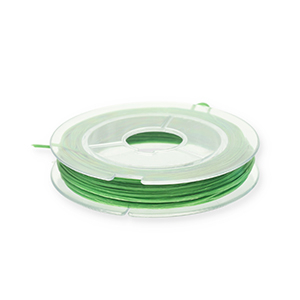 Hilo para enfilado el&aacute;stico 0.8mm Verde