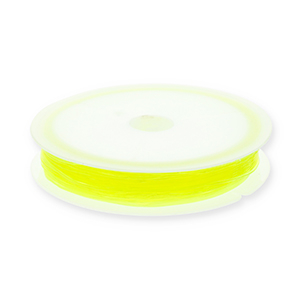 Hilo para enfilado el&aacute;stico 0.8mm Amarillo ne&oacute;n