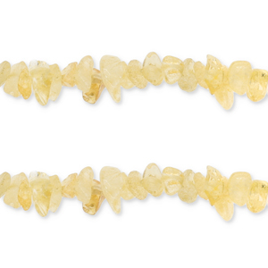 Abalorios chips Citrino &Aacute;mbar naranja