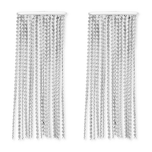 Pendientes Acero Inox Plateado