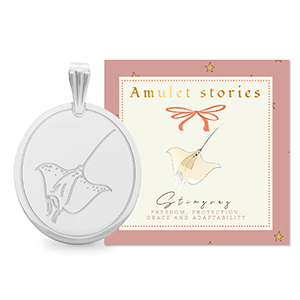 BY31&reg; Colgantes Acero Inox mantarraya Plateado