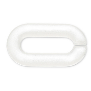 Cadena acr&iacute;lica de 20 mm con eslabones sueltos Transparente