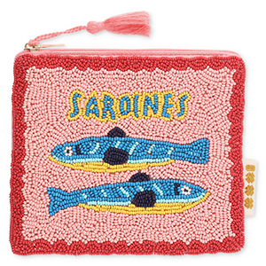 BY31&reg; Neceser "Sardines" Rosa claro-rojo-azul-dorado