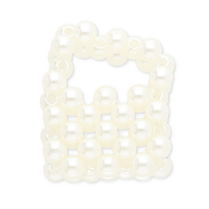 Colgantes llamativos cartera Blanco