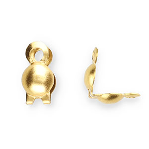 Fornituras acero inox tapa nudos 3.2mm Dorado