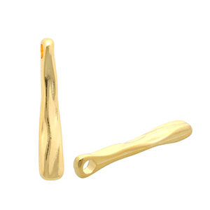 Colgantes met&aacute;licos DQ&reg; barra Dorado (sin n&iacute;quel)