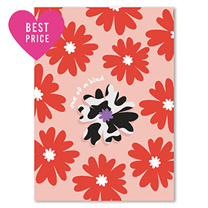 BY31&reg; Tarjetas para joyer&iacute;a "One of a kind" Rojo-naranja-negro-blanco