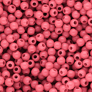 DQ Abalorios acr&iacute;licos 6 mm brillante Pink lemonade 16-1735 TCX