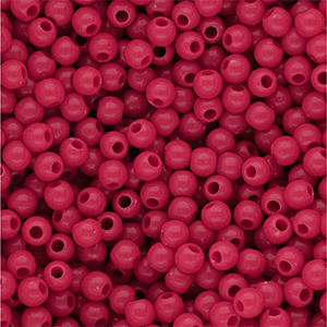 DQ Abalorios acr&iacute;licos 4 mm brillante Fuchsia 17-2031 TCX