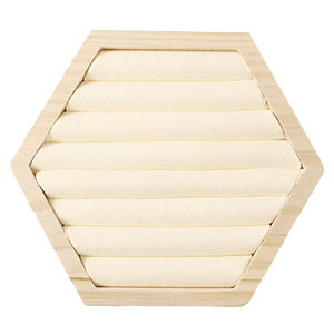 Expositor de joyer&iacute;a para anillos Natural-beige