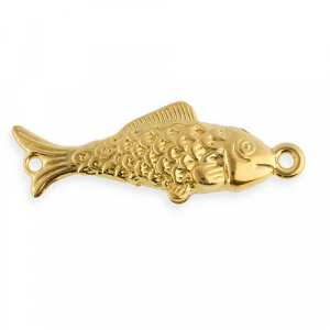 Fornituras Acero Inox entrepieza pez Dorado