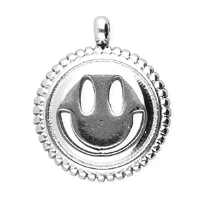 BY31&reg; Colgantes Acero Inox smiley Plateado