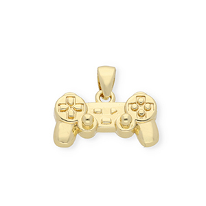 Metal TQ lat&oacute;n colgante mando Dorado