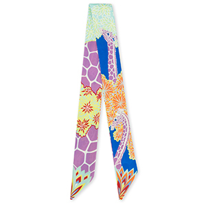 Bandana Pa&ntilde;uelo con jirafa Multicolor