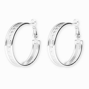 Pendientes Acero Inox criollas Silver