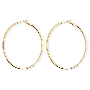 Pendientes Acero Inox criollas Dorado