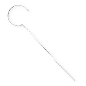 BY31&reg; Fornituras Acero Inox pendientes con anilla Plateado