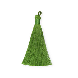 Borlas 8cm Verde oliva