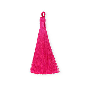 Borlas 8cm Fucsia