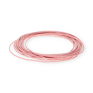 Cord&oacute;n cuero DQ redondo 1,5mm Rosa claro