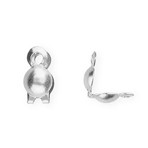 Fornituras acero Inox tapa nudos 2mm Plateado
