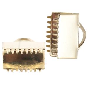 DQ terminal para cintas 10mm Dorado