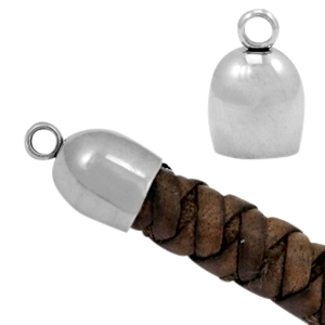 Termminal de acero inox &Oslash;6mm plata (acero inox)